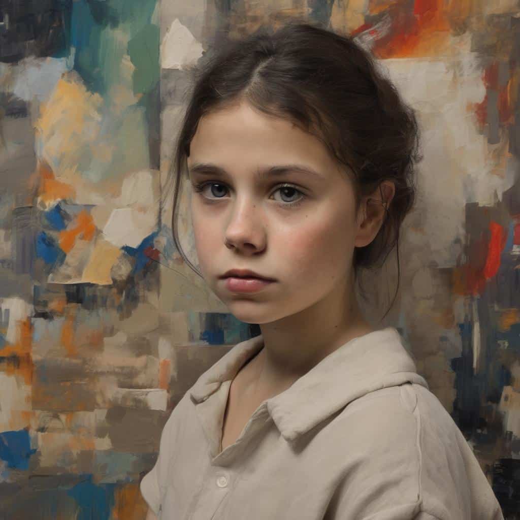 μοναδική νεαρή κοπέλα, πνευματικότητα και αφύπνιση, τέχνη και αυτογνωσία, σύγχρονη πορεία και εσωτερική ανάπτυξη.