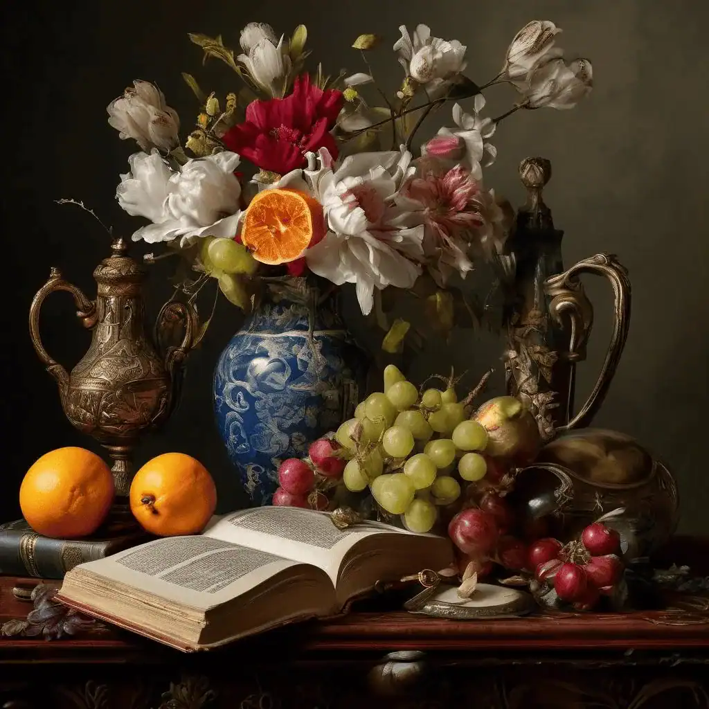 Still Life with a Book – Petros Malayan