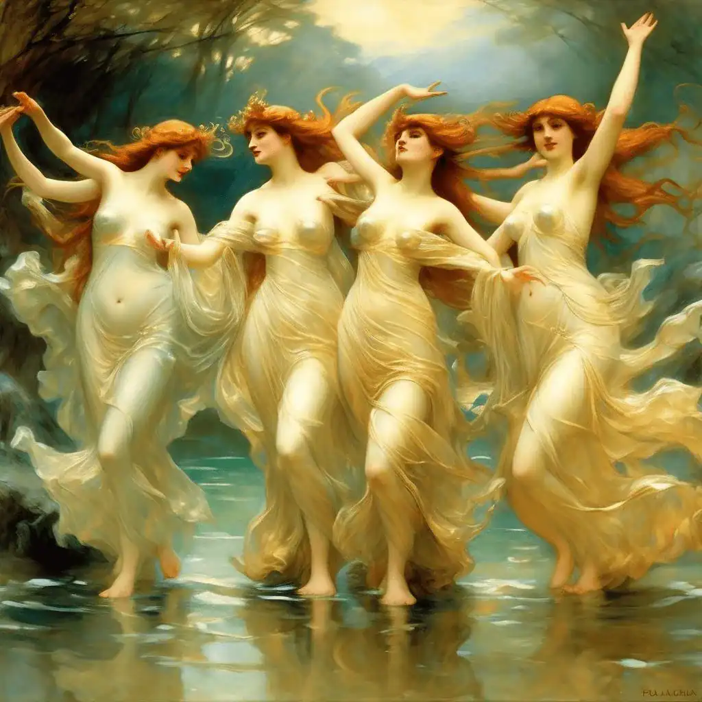 Dancing Nymphs – Paul Émile Chabas